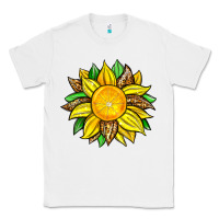 White lemon sunflower Classic Tee - Zillion Design Studio