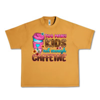 Peanut Butter too many kids not enough caffeine Urban Heavy Tee - Zillion Design Studio