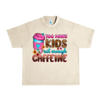 Sandshell too many kids not enough caffeine Urban Heavy Tee - Zillion Design Studio