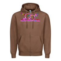 Chestnut lgbtq lesbian  libbey glass Zipper Hoodie - HRA Design Shop