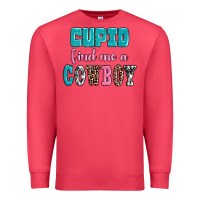 Cardinal cupid find me a cowboy Premium Sweatshirt - AdoDesignShop