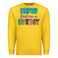 Lemon cupid find me a cowboy Premium Sweatshirt - AdoDesignShop