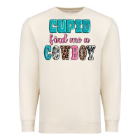 Sandshell cupid find me a cowboy Premium Sweatshirt - AdoDesignShop