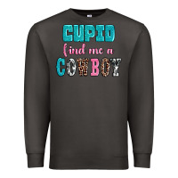 Smoke cupid find me a cowboy Premium Sweatshirt - AdoDesignShop