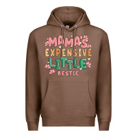 Chestnut mamas expensive little bestie Premium Hoodie - MaliasSmallBusiness