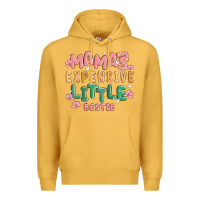 Mustard mamas expensive little bestie Premium Hoodie - MaliasSmallBusiness