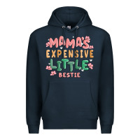 Navy mamas expensive little bestie Premium Hoodie - MaliasSmallBusiness