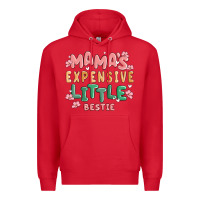 Red mamas expensive little bestie Premium Hoodie - MaliasSmallBusiness