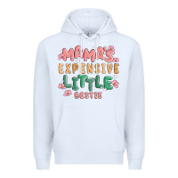 White mamas expensive little bestie Premium Hoodie - MaliasSmallBusiness