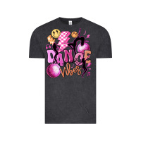 Vintage Black dance vibes Vintage Tee - MaliasSmallBusiness