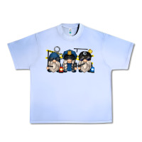 Grape Ice police gnomes Urban Heavy Tee - Zillion Design Studio