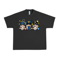 Pigment Black police gnomes Urban Heavy Tee - Zillion Design Studio