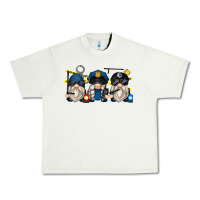 Pistachio police gnomes Urban Heavy Tee - Zillion Design Studio