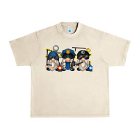 Sandshell police gnomes Urban Heavy Tee - Zillion Design Studio