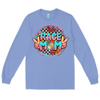 Colony Blue race mom Long Sleeve Tee - AdoDesignShop