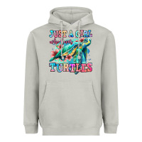 Moon Dust just a girl who loves turtles Heavyweight Hoodie - Jasminsmagicworld