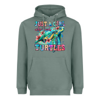Sage just a girl who loves turtles Heavyweight Hoodie - Jasminsmagicworld