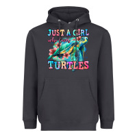 Smoke just a girl who loves turtles Heavyweight Hoodie - Jasminsmagicworld