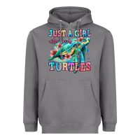 Storm just a girl who loves turtles Heavyweight Hoodie - Jasminsmagicworld