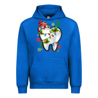 Cobalt Christmas Teeth Dentist Urban Hoodie - MaliasSmallBusiness