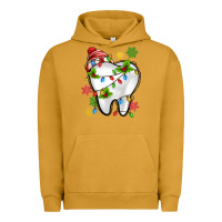 Pigment Peanut Butter Christmas Teeth Dentist Urban Hoodie - MaliasSmallBusiness