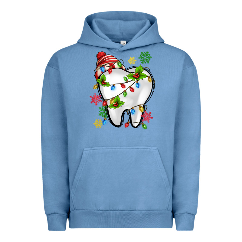 Christmas Teeth Dentist Urban Hoodie by MaliasSmallBusiness | Teevron