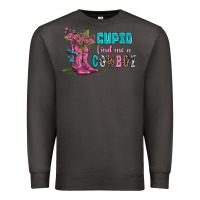 Smoke velantines day cupid find me a cowboy Premium Sweatshirt - AdoDesignShop