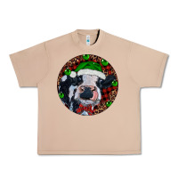Burro Baby Cow Christmas Urban Heavy Tee - RanaPortraitStore