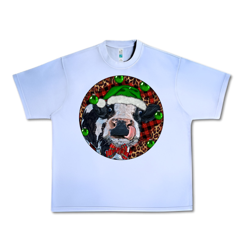 Baby Cow Christmas Urban Heavy Tee by RanaPortraitStore | Teevron