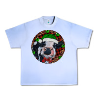 Grape Ice Baby Cow Christmas Urban Heavy Tee - RanaPortraitStore