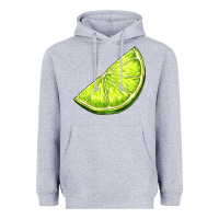 Heather Grey lime for gin Heavyweight Hoodie - AdoDesignShop