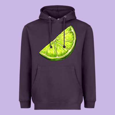 Lime For Gin Heavyweight Hoodie Designed By Adodesignshop