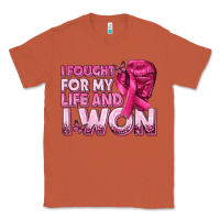 Copper I Fought For My Life and I Won Breast Cancer Classic Tee - texasbilliewilder