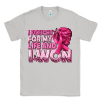 Moon Dust I Fought For My Life and I Won Breast Cancer Classic Tee - texasbilliewilder