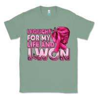 Sage I Fought For My Life and I Won Breast Cancer Classic Tee - texasbilliewilder