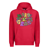 Cardinal mardi gras Premium Hoodie - MaliasSmallBusiness