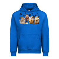 Cobalt Dog Mom Coffee Lover Coffee Cups Urban Hoodie - MaliasSmallBusiness