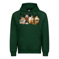Forest Green Dog Mom Coffee Lover Coffee Cups Urban Hoodie - MaliasSmallBusiness