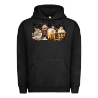 Pigment Black Dog Mom Coffee Lover Coffee Cups Urban Hoodie - MaliasSmallBusiness