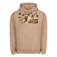 Pigment Burro Dog Mom Coffee Lover Coffee Cups Urban Hoodie - MaliasSmallBusiness