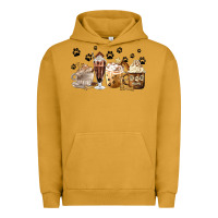 Pigment Peanut Butter Dog Mom Coffee Lover Coffee Cups Urban Hoodie - MaliasSmallBusiness
