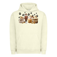 Dog Mom Coffee Lover Coffee Cups Urban Hoodie | Teevron