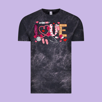 Vintage Tee love nurse valentines day