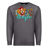 Charcoal Heather love beagles Premium Sweatshirt - Artiststas