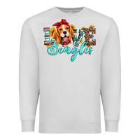 Dove Grey love beagles Premium Sweatshirt - Artiststas