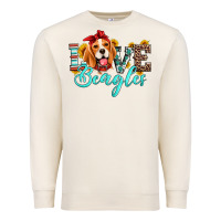 Sandshell love beagles Premium Sweatshirt - Artiststas