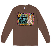 Chestnut life is better with a beagle Long Sleeve Tee - RanaPortraitStore
