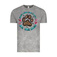 Cloud Rock just a girl who loves all her dogs Vintage Tee - MaliasSmallBusiness