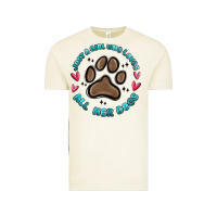 Vintage Arctic just a girl who loves all her dogs Vintage Tee - MaliasSmallBusiness