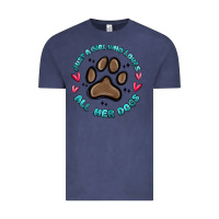Vintage Denim just a girl who loves all her dogs Vintage Tee - MaliasSmallBusiness
